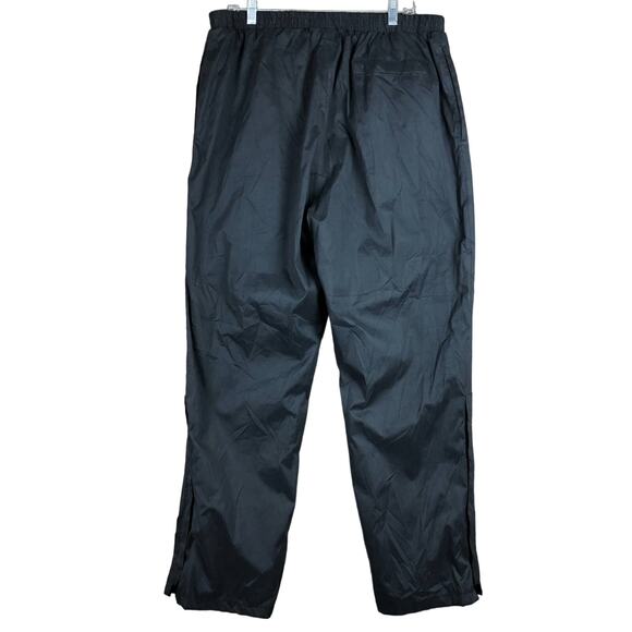 Vintage Sunice Men Pants Black Rain Golf Performance Athletic Water Resistant XL - Picture 9 of 11